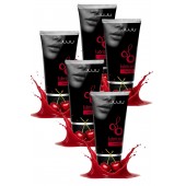 Набор из 5 съедобных лубрикантов JUJU со вкусом вишни - JuJu - купить с доставкой в Твери