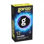 Супертонкие презервативы Ganzo Invisible - 12 шт. - Ganzo - купить с доставкой в Твери