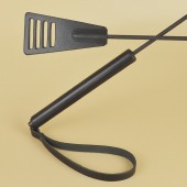 Черный кожаный стек «Сириус» - 60 см. - Sitabella - купить с доставкой в Твери