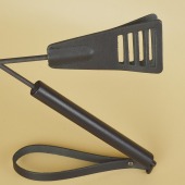 Черный кожаный стек «Сириус» - 60 см. - Sitabella - купить с доставкой в Твери