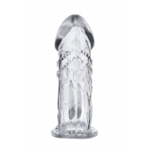 Прозрачная насадка на пенис Uco - 13 см. - A-toys - в Твери купить с доставкой