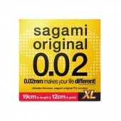 Презерватив увеличенного размера Sagami Original 0.02 XL-size - 1 шт. - Sagami - купить с доставкой в Твери