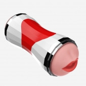 Двусторонний мастурбатор в колбе Power Grip Cup - вагина и ротик - Boys of Toys - в Твери купить с доставкой