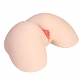 Мастурбатор-полуторс с двойным слоем материала и вибрацией Jenny Onahole Real Hips - KOKOS - в Твери купить с доставкой