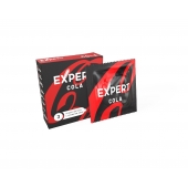 Презервативы с ароматом колы Expert Cola - 3 шт. - Expert - купить с доставкой в Твери