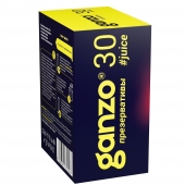 Ароматизированные презервативы Ganzo Juice - 30 шт. - Ganzo - купить с доставкой в Твери