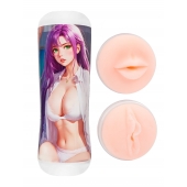 Двусторонний мастурбатор аниме - ротик и вагина - Tokyo Style - в Твери купить с доставкой
