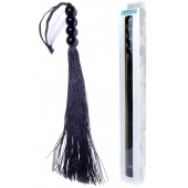 Черная силиконовая плеть - 37 см. - Boys of Toys - купить с доставкой в Твери