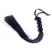 Черная силиконовая плеть - 37 см. - Boys of Toys - купить с доставкой в Твери