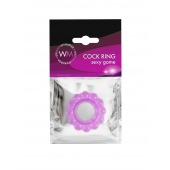 Лиловое эрекционное кольцо с 2 рядами стимулирующих шариков - Erowoman-Eroman - в Твери купить с доставкой