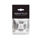 Эластичное эрекционное кольцо с черными «ресничками» - Sextaz - в Твери купить с доставкой