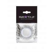 Круглое эрекционное кольцо с длинными «ресничками» - Sextaz - в Твери купить с доставкой