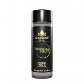 Массажное масло c ароматом тропических фруктов Massage Oil - 100 мл. - HOT - купить с доставкой в Твери