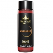 Массажное масло с согревающим эффектом Massage Oil Warming - 100 мл. - HOT - купить с доставкой в Твери