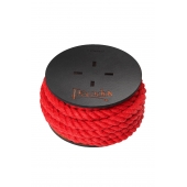 Красная веревка для шибари на катушке - 5 м. - Pecado - купить с доставкой в Твери