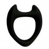 Черное эрекционное кольцо с рожками Wooomy Toro M - Adrien Lastic - в Твери купить с доставкой