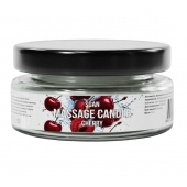 Массажная свеча «Спелая вишня» - 50 мл. - SGAN - купить с доставкой в Твери