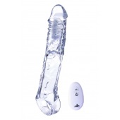 Прозрачная насадка-удлинитель Length Enhancer With Bullet с подхватом - 22,3 см. - NMC - в Твери купить с доставкой