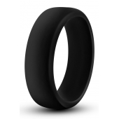 Черное эрекционное кольцо Silicone Go Pro Cock Ring - Blush Novelties - в Твери купить с доставкой
