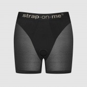 Трусики-шорты для фиксации насадок Strap-on-me Harness Lingerie Halo - size L - Strap-on-me - купить с доставкой в Твери