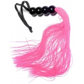 Розовая силиконовая плеть - 35,5 см. - Boys of Toys - купить с доставкой в Твери