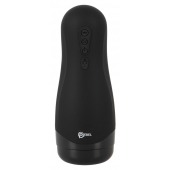 Черный вибромастурбатор с подогревом Masturbator with 3 Functions - Orion - в Твери купить с доставкой