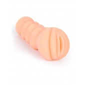 Телесный мастурбатор-вагина с эрекционными кольцами в комплекте - Sexy Girl - в Твери купить с доставкой