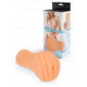 Эластичный мастурбатор в виде вагины телесного цвета - Sexy Girl - в Твери купить с доставкой