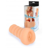 Телесный мастурбатор в виде вагины с узким входом - Sexy Girl - в Твери купить с доставкой