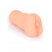 Телесный мастурбатор-вагина с 2 эрекционными кольцами в комплекте - Sexy Girl - в Твери купить с доставкой