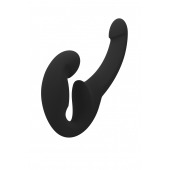 Черный безремневой страпон Share Lite - Fun Factory - купить с доставкой в Твери