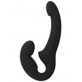 Черный безремневой страпон Share Lite - Fun Factory - купить с доставкой в Твери