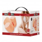 Телесный мастурбатор Liora с 2 любовными тоннелями - Baile - в Твери купить с доставкой