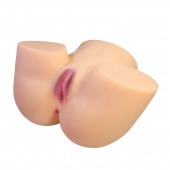 Телесный мастурбатор Liora с 2 любовными тоннелями - Baile - в Твери купить с доставкой