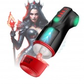 Интерактивный мастурбатор Raven с вакуумом, вибрацией и подсветкой - Shots Media BV - в Твери купить с доставкой