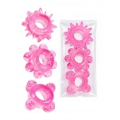 Комплект из 3 розовых эрекционных колец - Erowoman-Eroman - в Твери купить с доставкой