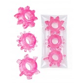 Комплект из трех розовых эрекционных колец - Erowoman-Eroman - в Твери купить с доставкой