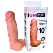 Фаллическая насадка Харнесс UNICOCK 10  - 25 см. - LOVETOY (А-Полимер) - купить с доставкой в Твери