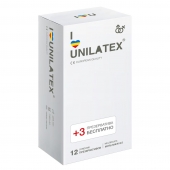 Разноцветные ароматизированные презервативы Unilatex Multifruit  - 12 шт. + 3 шт. в подарок - Unilatex - купить с доставкой в Твери