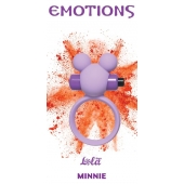 Сиреневое эрекционное виброколечко Emotions Minnie - Lola Games - в Твери купить с доставкой