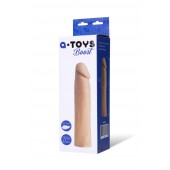 Реалистичная насадка с ярко выраженной головкой - 16,5 см. - A-toys - в Твери купить с доставкой