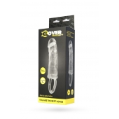 Прозрачная насадка с петлёй для фиксации - 14 см. - ToyFa - в Твери купить с доставкой