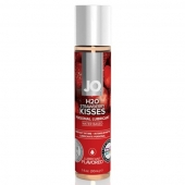 Смазка с ароматом клубники JO Flavored Strawberry Kiss - 30 мл. - System JO - купить с доставкой в Твери