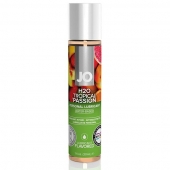 Смазка с ароматом тропических фруктов JO Flavored Tropical Passion - 30 мл. - System JO - купить с доставкой в Твери