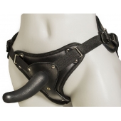Женский страпон с вагинальной пробкой Woman Strap - 12 см. - LOVETOY (А-Полимер) - купить с доставкой в Твери