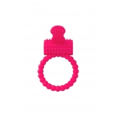 Розовое силиконовое виброкольцо A-toys - A-toys - в Твери купить с доставкой