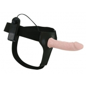 Женский страпон с вибрацией Ultra - 15,5 см. - Baile - купить с доставкой в Твери