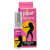 Возбуждающий женский спрей pjur MYSPRAY - 20 мл. - Pjur - купить с доставкой в Твери