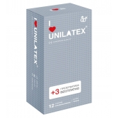 Презервативы с точками Unilatex Dotted - 12 шт. + 3 шт. в подарок - Unilatex - купить с доставкой в Твери