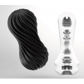 Мастурбатор FLEX Rocky Black с плотным рельефом - Tenga - в Твери купить с доставкой